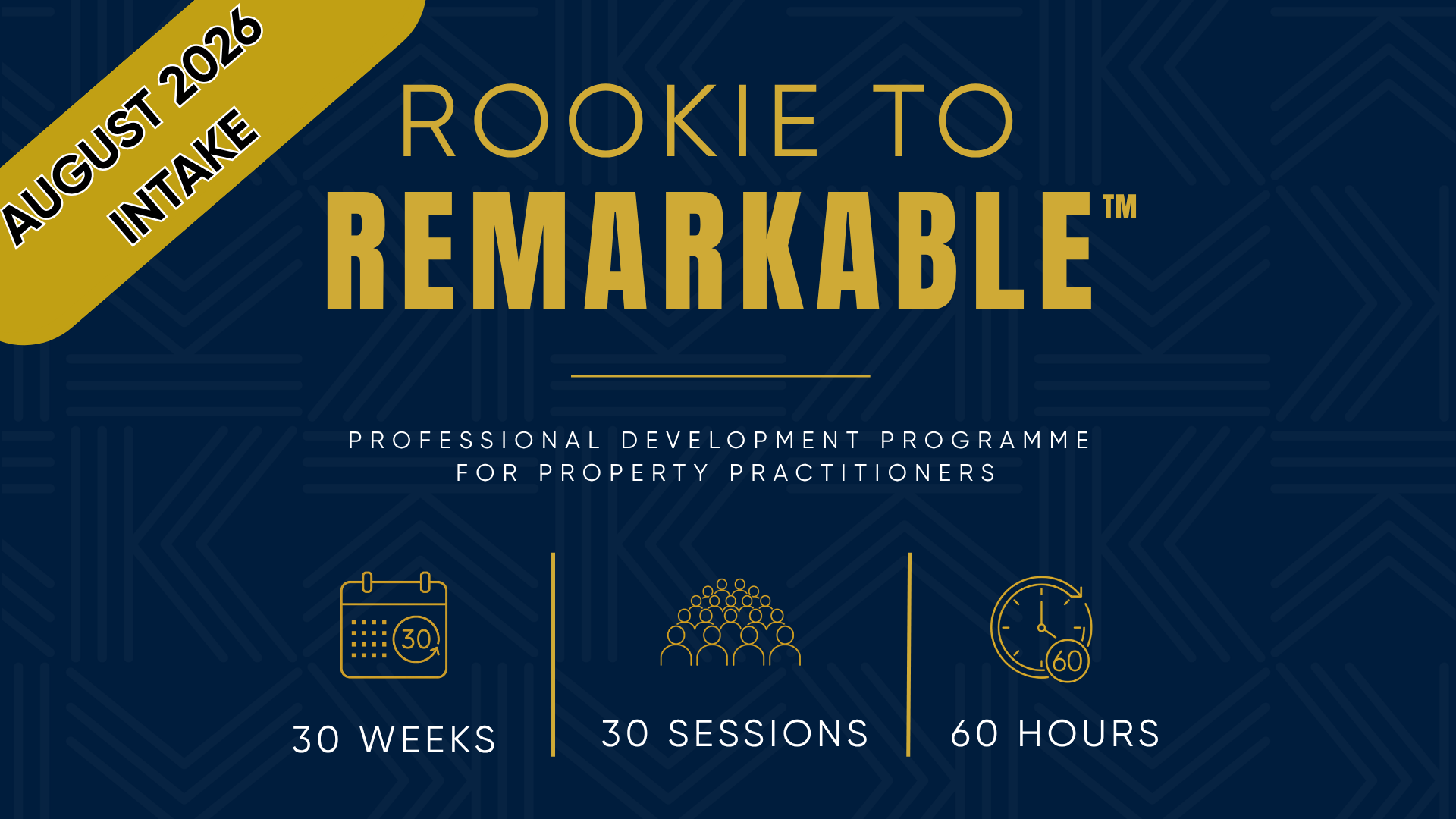 Rookie to Remarkable™ - Aug 2026