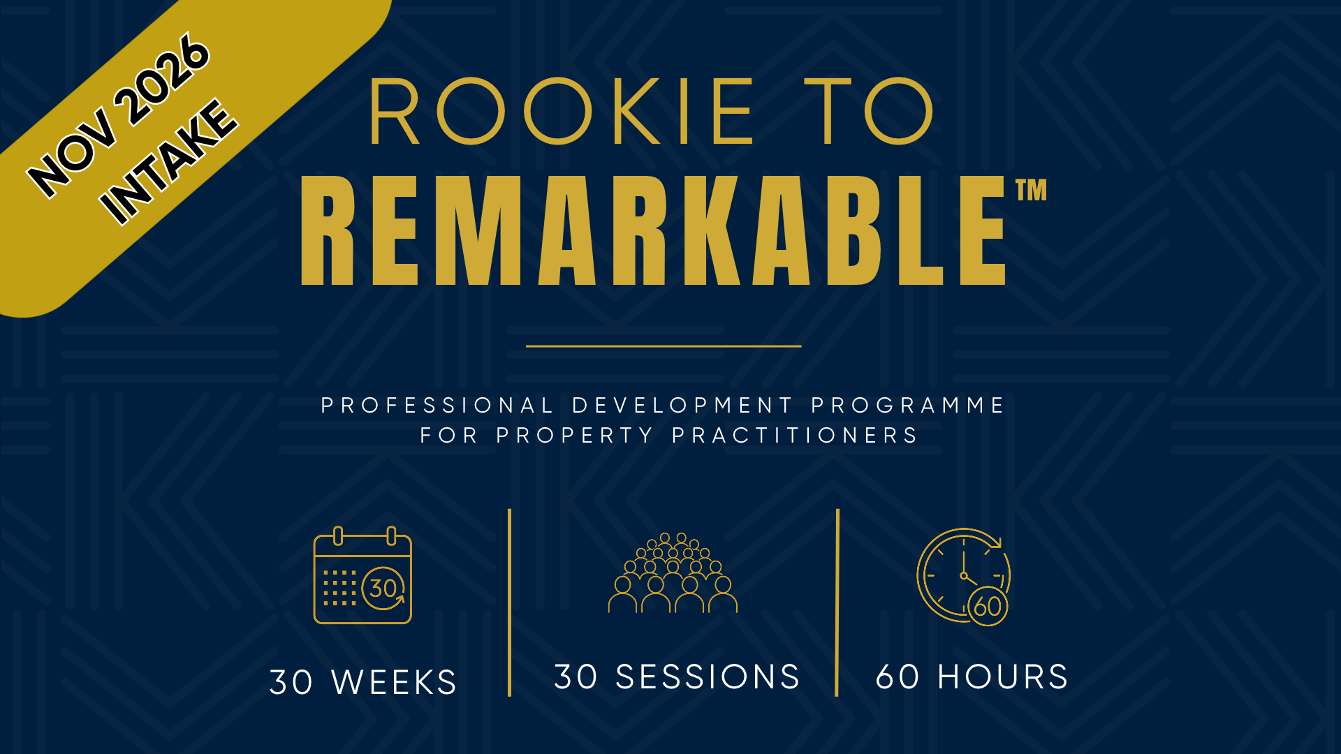 Rookie to Remarkable™ - Nov 2026